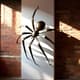Wall-Mounted Spider Sculpture - Intricate 3D Printable Art for Designers and Makers 3