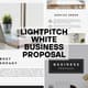 LightPitch White Business Proposal - Clean Branding & Planning Templates for Professional Presentations and Client Engagement 5