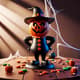Stingy Jack Halloween Figurine - Detailed 3D Printing Model for Seasonal Decor and Collectors 6