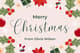 Illustrated Christmas Tag - Pink Festive Style - Charming Seasonal Label Templates for Professional Packaging & Holiday Branding 1