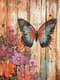 Butterfly Stencil Art - Urban Graffiti Stencil Designs for Creative Street Art & DIY Projects 1