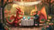 Puff & Pip Dragon Friendship Moment - Whimsical Fantasy Art of Enchanting Dragon Companions for Storytellers and Creators 6
