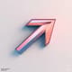Directional Arrow Symbol 3D - Sleek 3D Render for Developers and Designers 6