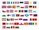 Europe Flags Icons - Country Symbol Collection - Clean, Versatile Vector Icons for Designers and Marketers 3