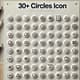 30+ Circles Icon - Versatile Modern Circle Icon Set for Designers and UI Projects 2025 4