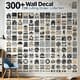 300+ Wall Decal - CDR Cutting Sticker Collection - Versatile Castle & Home-Themed Vinyl Stickers for Creative Personal and Commercial Projects 5