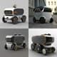 ZipDroid Autonomous Courier Bot Concept - Visionary Vehicle & Prop Design for Futuristic Creators 5