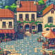 Town Square with NPCs & Market Pixel Art - Retro Pixel Art Scenes for Game Developers and Indie Creators 6