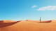 Sand Dunes Landscape - Serene Desert Landscape Art for Tranquil Spaces and Creative Decor 5