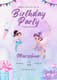 Colorful Playful Birthday Party Invite - Vibrant Birthday Invitation Design for Fun Celebrations and Personal Use 3