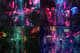 Neon Abyss Urban Cyber Corridor - Futuristic Digital Concept Art for Immersive Environment Design and Creative Projects 3