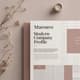 Marouve Brochure - Elegant Modern Company Profile - Professional Print Ad Template for Impactful Marketing and Brand Promotion 5