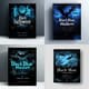 Black Blue Modern Halloween Party Invitation Flyer - Sleek Contemporary Invitation for Stylish Seasonal Celebrations 5