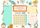 2024 DoodleDays School Wall Calendar - Creative Yearly Planner for Students and Educators 3