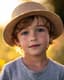Realistic Portrait of a Young Boy with a Hat - Natural Look Ethereal Portrait Art for Timeless Personal and Professional Use 5