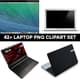 42+ Laptop PNG Clipart Set - Sleek Technology & Sci-Fi Illustrations for Designers and Creators 3