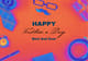 Daily Modern Blue Father's Day Card - Stylish Contemporary Greeting for Father's Day Celebrations and Personal Tributes 6