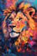 Majestic Lion Wildlife Acrylic Art - Vibrant Acrylic Painting for Wildlife Enthusiasts and Home Decor 5