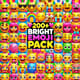 200+ Bright Emoji Pack - Vibrant and Expressive Emoji Set for Digital Communication and Creative Projects 2025 1
