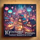 10 Enchanted SORA Prompts Fantasy Markets & Cities - AI Video Prompts for Immersive Worldbuilding and Creative Storytelling 3