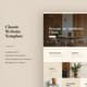 Authenticity Classic Clean Web Style Template - Timeless CSS Website Theme for Professional and Elegant Online Presence 4