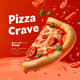 Pizza Crave - Animated Food Insta Post - Vibrant Animated Social Media Template for Food Brands and Influencers 5