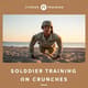 Soldier Doing Crunches on Beach - Cinematic Military Stock Video for Security and Training Projects 5