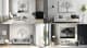 Sleek Monochrome Design - Modern Wall Aesthetic - Contemporary Minimalist Wall Art for Stylish Interiors and Creative Spaces 4