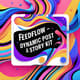 FeedFlow - Dynamic Post & Story Kit - Animated Social Media Templates for Engaging Brand Content Creators 1