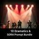 10 Dramatic & Theatrical SORA Prompt Bundle - Cinematic AI Video Prompts for Creators and Storytellers 3