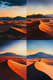 Desert Dusk Painting - Atmospheric Landscape Art for Timeless Wall Decor and Creative Spaces 4