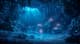Lumen Grotto Bioluminescent Cavern - Immersive Digital Underwater Environment Art for Creators and Studios 6