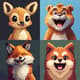 Cheerful Cartoon Animal Pixel Icon - Vibrant Pixel Art Portraits for Creative Projects and Game Design 4