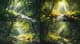 Vibrant Summer Forest - Lush Landscape Art for Serene, Refreshing Visuals and Creative Projects 4