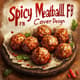 Spicy Meatball FB Cover Design - Bold Social Media Template for Engaging Facebook Ads and Posts 3