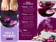 Spa Brochure Purple Floral Organic Trifold - Elegant Trifold Template for Wellness Brands and Spa Promotions 4