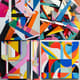 Hard Edge Crisp Vibrant Lines - Dynamic Abstract Art for Bold Creative Spaces and Modern Decor 4