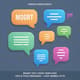 MOGRT Text Messages - Chat Bubble FX - Dynamic Video Text Templates for Engaging Social & Marketing Content 6