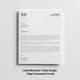 Letter Brochure Clean Single Page Corporate Format - Sleek Multi-Purpose Marketing Brochure Kit for Professionals 4