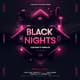 Black Nights Flyer Template V2 - Stylish Club Event & DJ Party Promotional Design Kit for Marketers and Creators 3