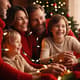 Happy Christmas Family Moment - Festive Stock Video for Seasonal Celebrations and Heartwarming Holiday Stories 6