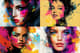 Digital Painting Contemporary Female Portrait - Modern Digital Portrait Art for Creative and Professional Use 4