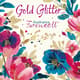Gold Glitter Illustrative Farewell Card - Elegant Goodbye Invitation for Memorable Farewell Celebrations 5