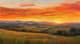 Country Sunrise Oil - Classic Oil Painting Art for Warm Rustic Home Decor and Collectors 6