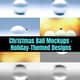 Christmas Ball Mockups - Holiday-Themed Designs - Festive Decorative Sphere Mockups for Designers and Seasonal Projects 4