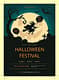 Halloween Flyer Festival Celebration Poster - Premium Editable Print Ad Template for Seasonal Marketing Campaigns 1