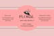 Minimalist Product Label Pink & Black - Sleek Packaging Label Template for Professional Branding and Commercial Use 3