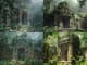Verdant Sanctum Lost Jungle Temple - Immersive Digital Environment Art for Concept Artists and Storytellers 1