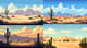 Desert Scene with Dunes & Cacti Pixel - Vibrant Pixel Art Landscape for Creative Projects and Game Design 1