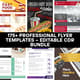 175+ Professional Flyer Templates Editable Bundle - Modern Marketing Designs for Agencies and Businesses 3